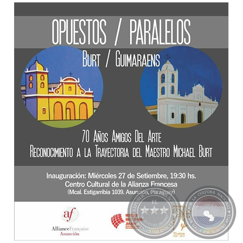 OPUESTOS / PARALELOS - Burt / Guimaraens - Miércoles, 27 de Setiembre de 2017